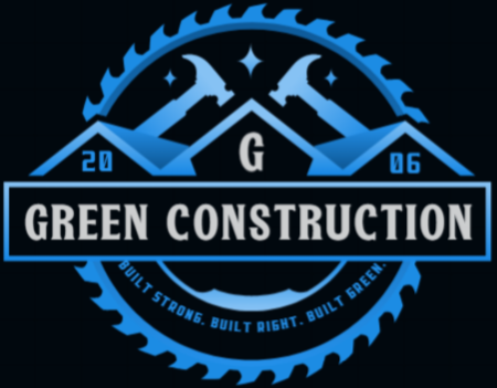 Green construction logo
